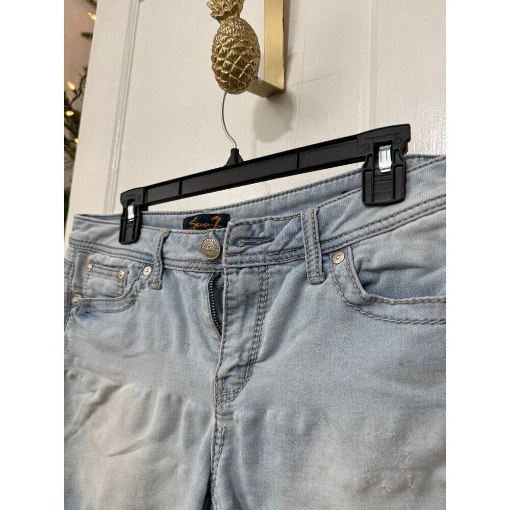 Seven7 women’s size 10 Jean Shorts - Picture 3 of 11